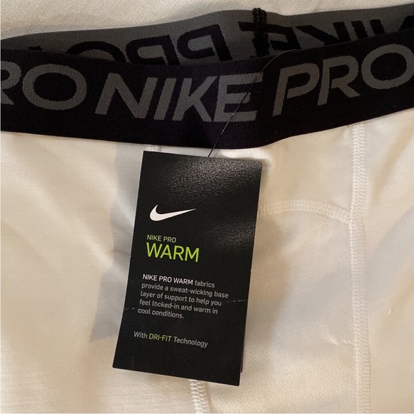 Nike pro leggings fleece lined xl and large - Picture 2 of 2